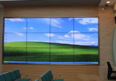 资源液晶拼接屏的另类用法。